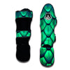 Mermaid Scales Teal Green Muay Thai Shin Guards-grizzshop