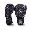 Metero Astronaut Print Pattern Boxing Gloves-grizzshop