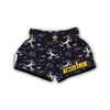 Metero Astronaut Print Pattern Muay Thai Boxing Shorts-grizzshop