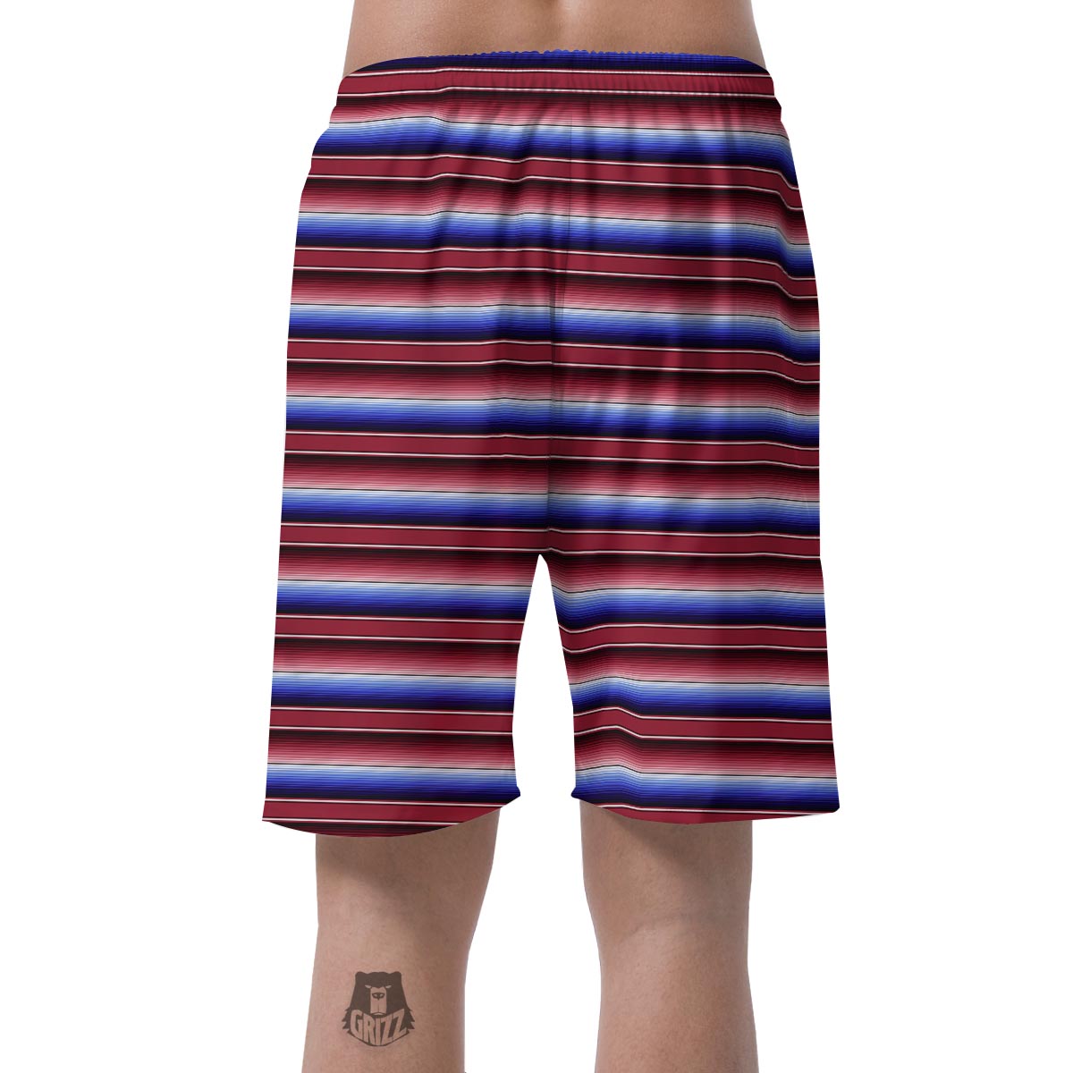 Mexican Baja Print Men's Shorts-grizzshop