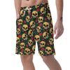 Mexican Rose Skull Men's Shorts-grizzshop