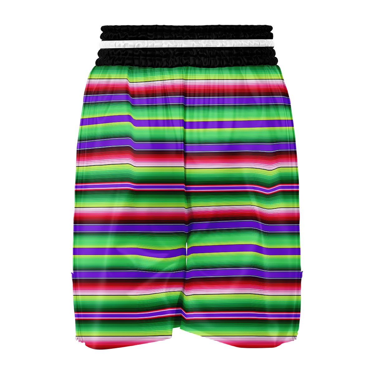 Mexican Serape Blanket Baja Pattern Print Boxing Shorts-grizzshop