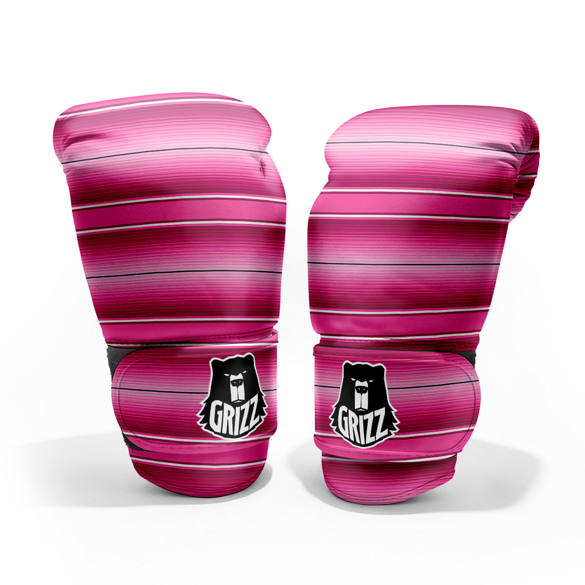 Mexican Serape Pink Print Pro Boxing Glove