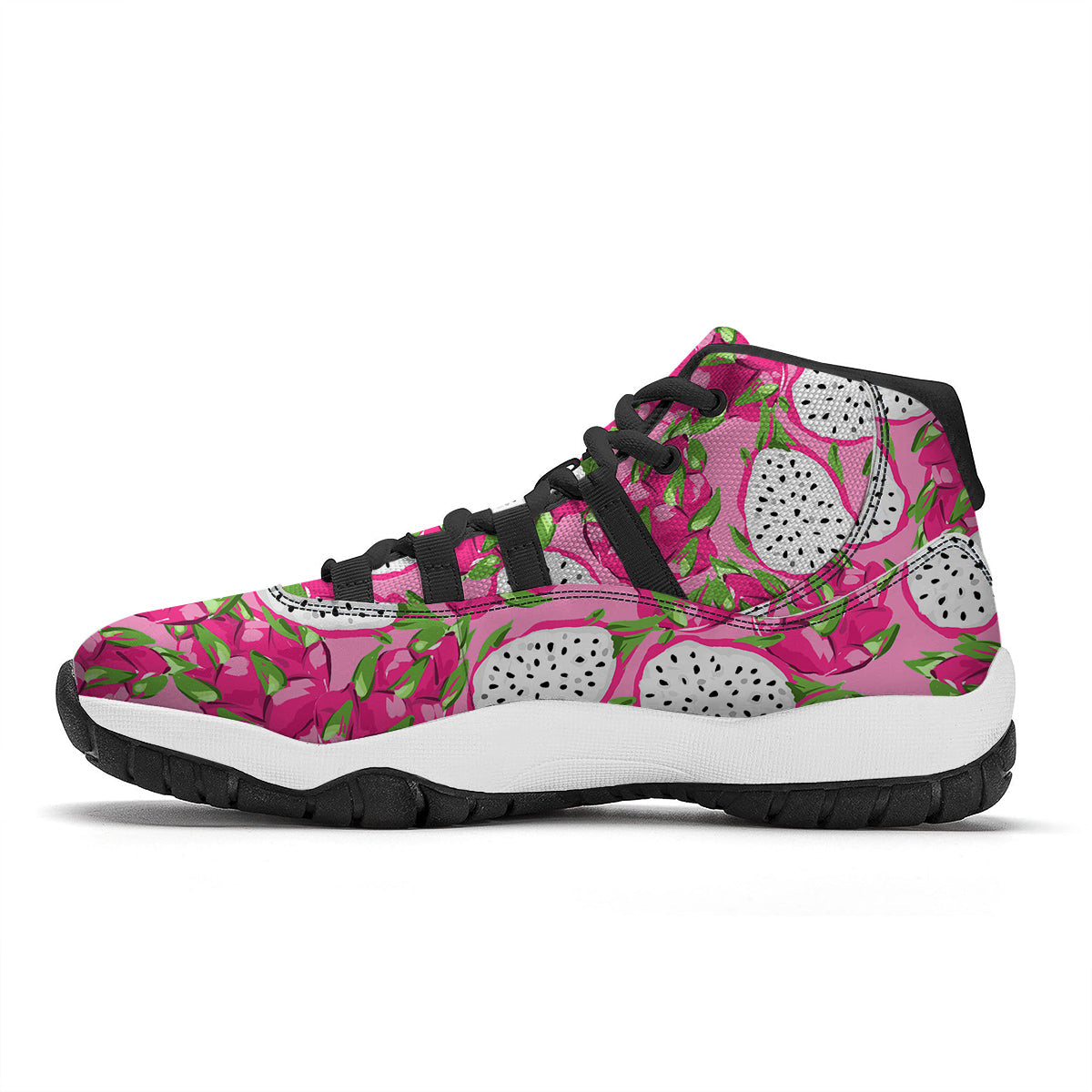 Military Gun Camo Print Black Bball Shoes-grizzshop