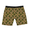 Military USA Print Pattern Boxer Briefs-grizzshop