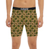 Military USA Print Pattern Boxer Briefs-grizzshop