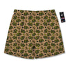 Military USA Print Pattern Men's Running Shorts-grizzshop