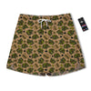 Military USA Print Pattern Men's Running Shorts-grizzshop