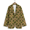 Military USA Print Pattern Women's Blazer-grizzshop