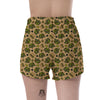 Military USA Print Pattern Women's Shorts-grizzshop