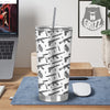 Military Weapon Vintage Print Pattern Tumbler-grizzshop