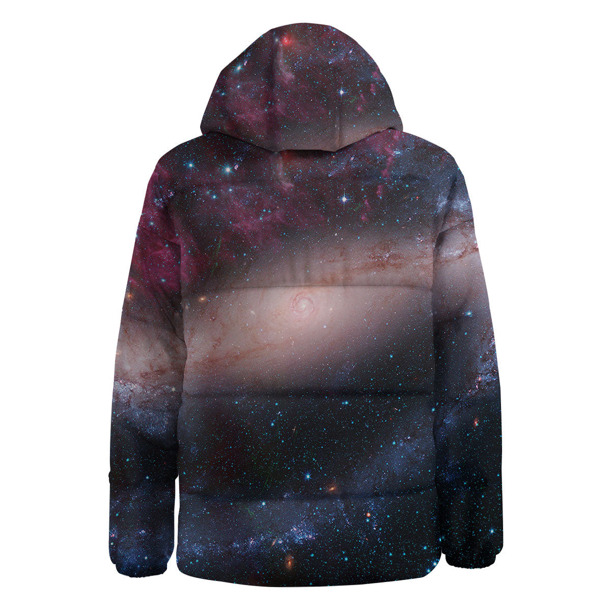 Milky Way Deep Space Print Down Jacket-grizzshop