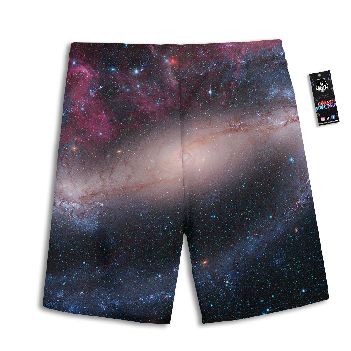 Paradise Hawaii Tropical Print Pattern Men's Athletic Shorts