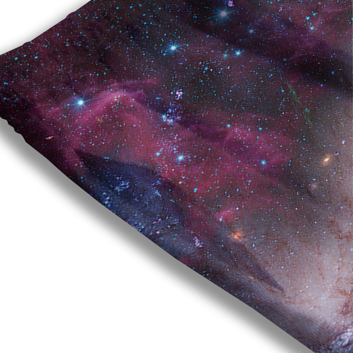 Milky Way Deep Space Print Mesh Shorts