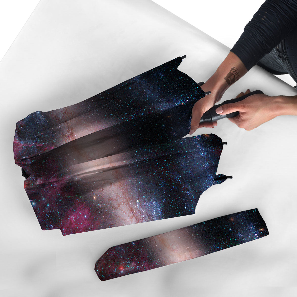 Milky Way Deep Space Print Umbrella-grizzshop