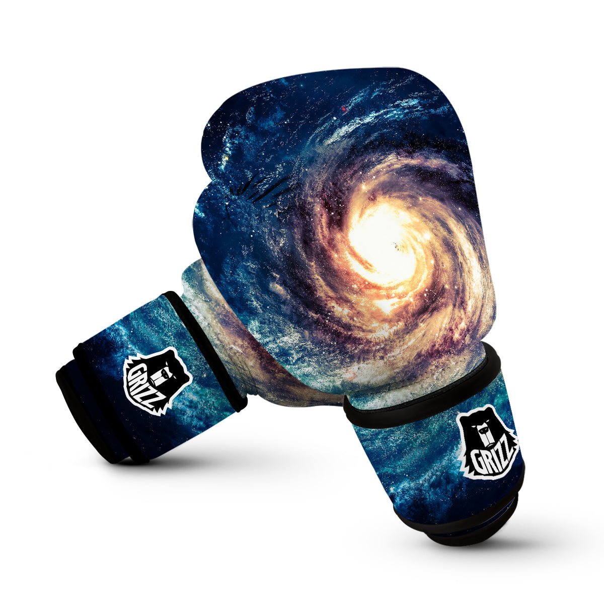 Milky Way Galaxy Space Print Boxing Gloves-grizzshop