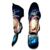 Milky Way Galaxy Space Print Muay Thai Shin Guards-grizzshop