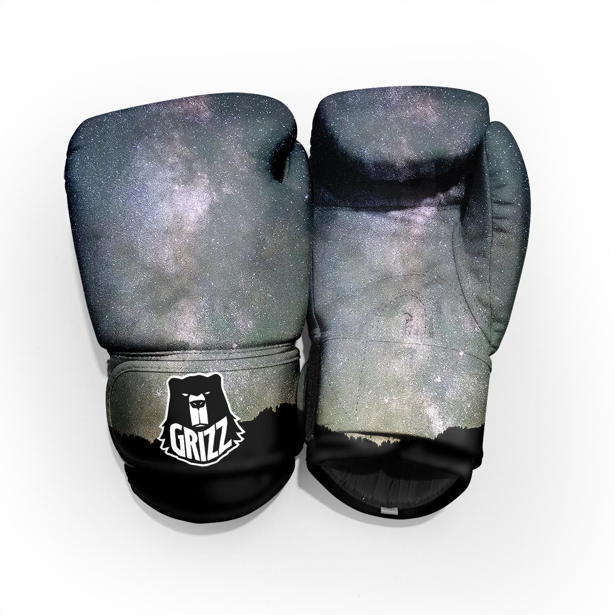 Milky Way Stars Night Print Pro Boxing Glove