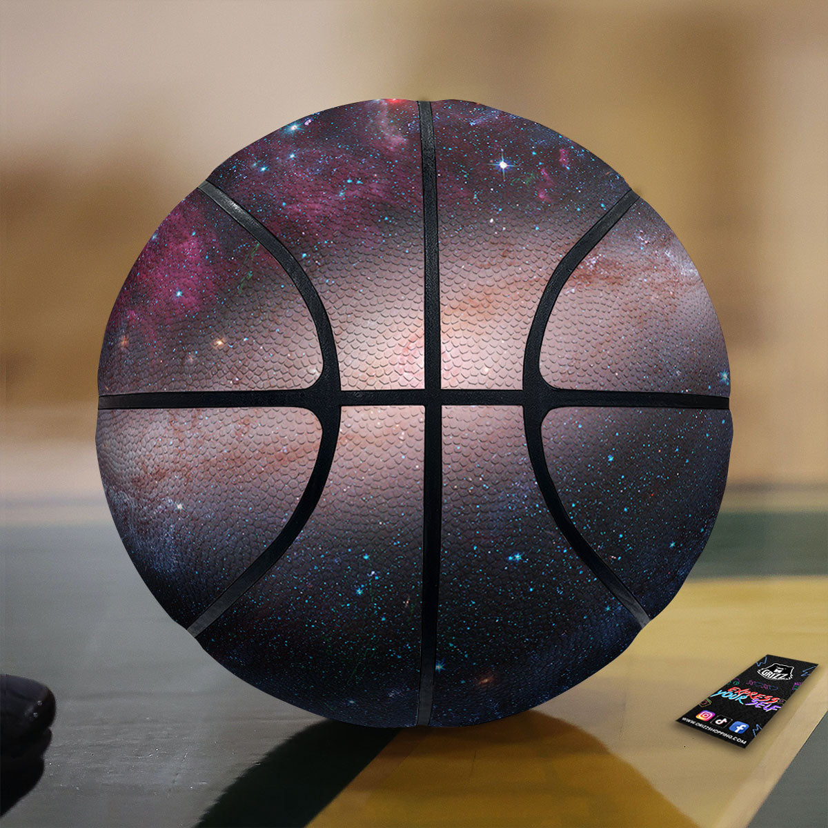 Paradise Hawaii Tropical Print Pattern Basketball