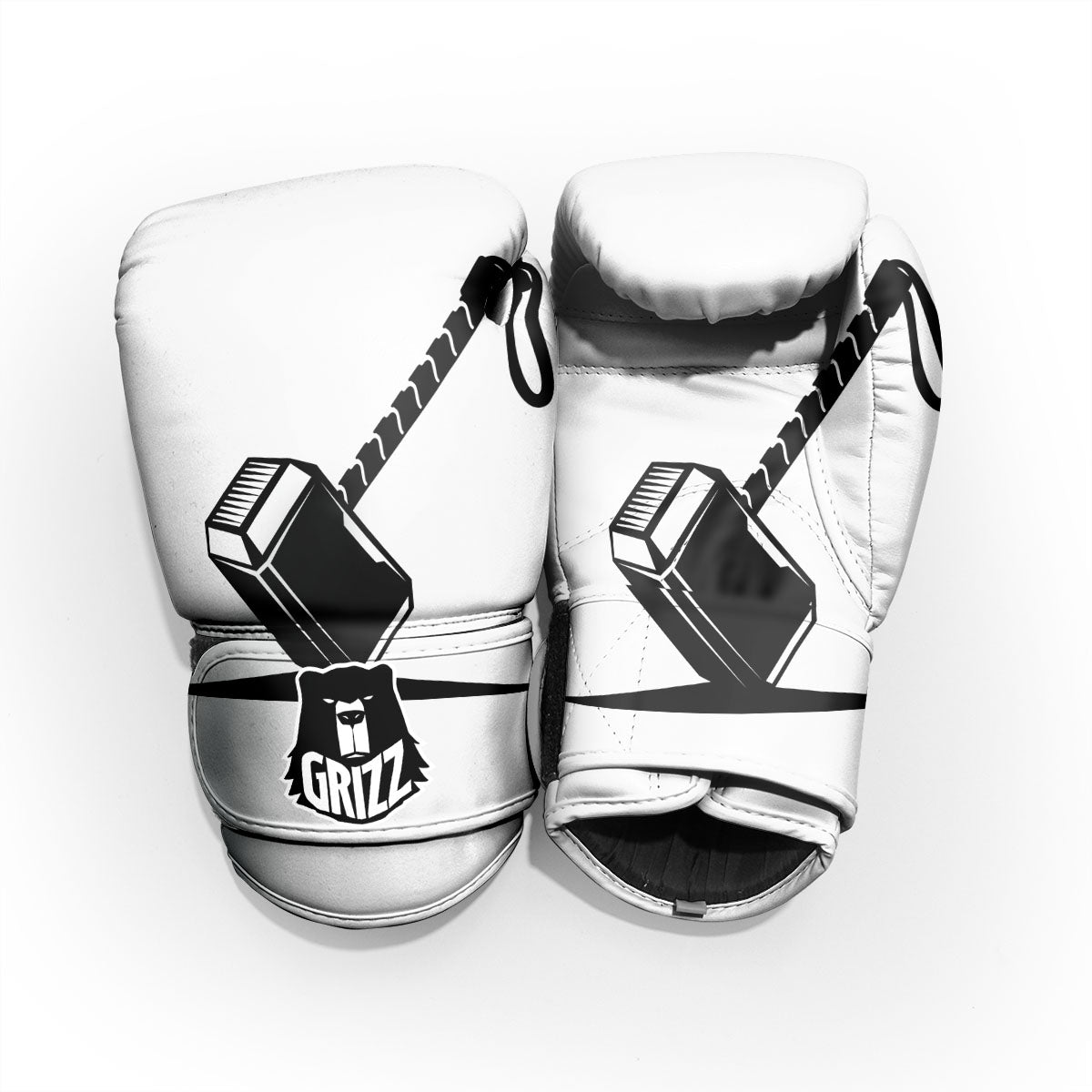 Mjolnir Hammer Of Thor Print Pro Boxing Glove