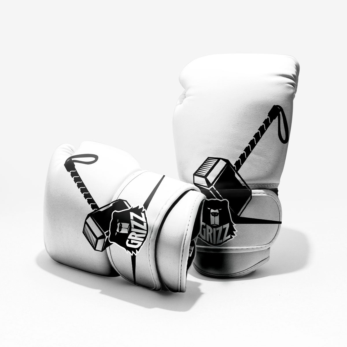 Mjolnir Hammer Of Thor Print Pro Boxing Glove