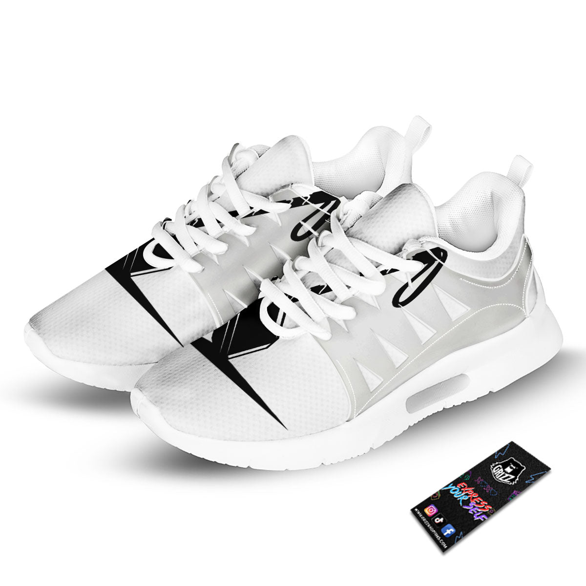 Mjolnir Hammer Of Thor Print Tennis Shoes-grizzshop