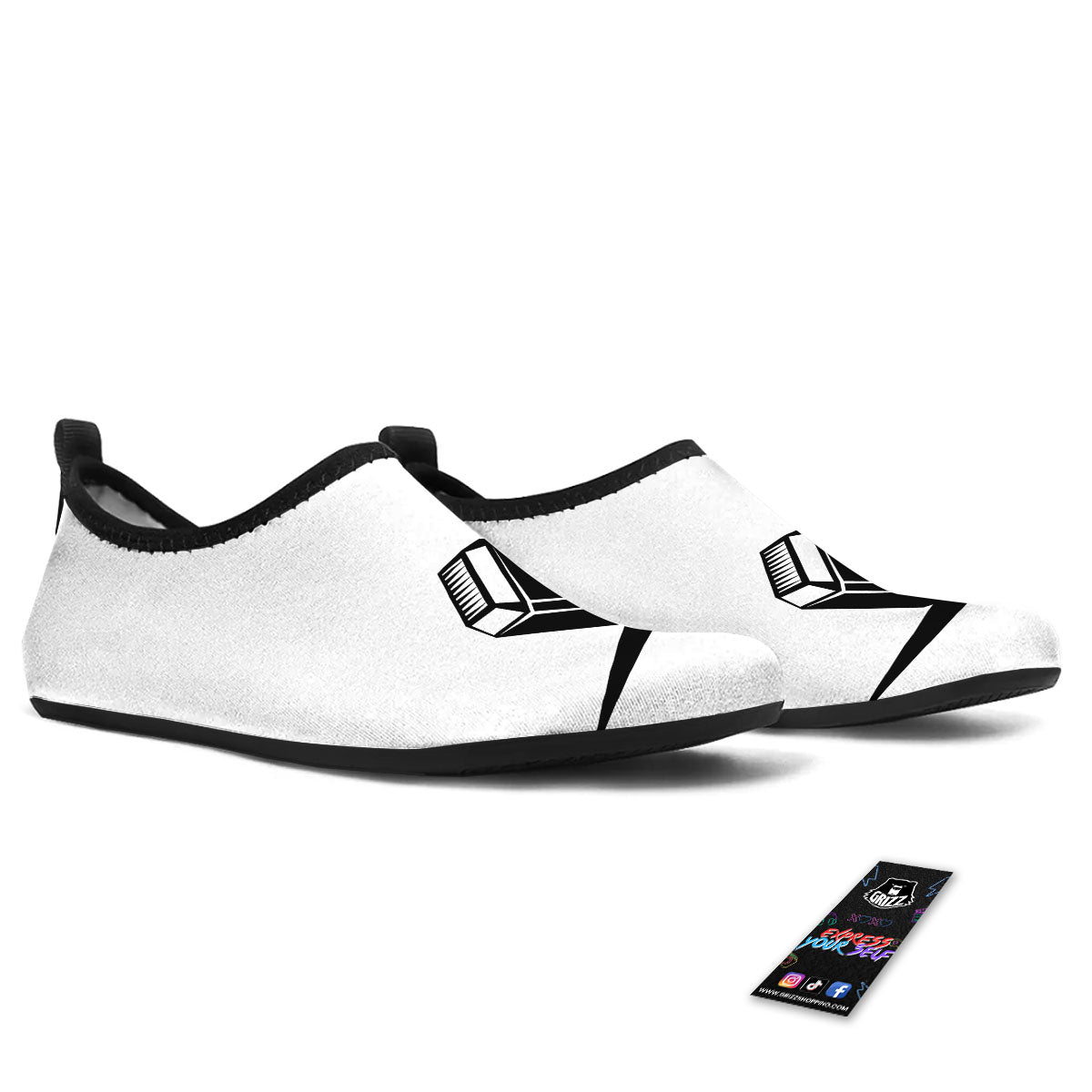 Mjolnir Hammer Of Thor Print Water Shoes-grizzshop