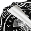 Mjolnir White And Black Print Men's Blazer-grizzshop