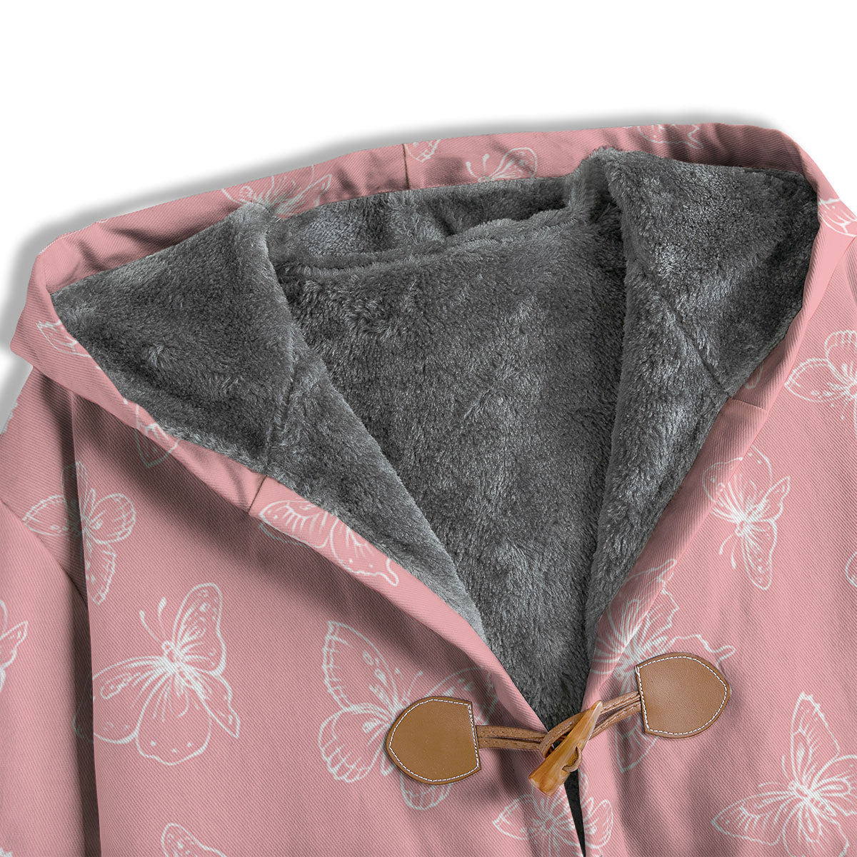 Monarch Butterfly Pink Print Pattern Men's Windbreaker Jacket-grizzshop