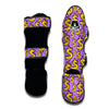 Money Dollar Pattern Print Muay Thai Shin Guards-grizzshop