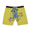 Monster Graffiti Characters Print Boxer Briefs-grizzshop