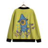 Monster Graffiti Characters Print Cardigan-grizzshop