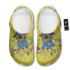 Monster Graffiti Characters Print Clog-grizzshop