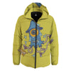 Monster Graffiti Characters Print Down Jacket-grizzshop