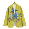 Monster Graffiti Characters Print Men's Blazer-grizzshop