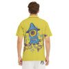 Monster Graffiti Characters Print Men's Golf Shirts-grizzshop