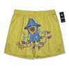 Monster Graffiti Characters Print Men's Running Shorts-grizzshop