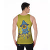 Monster Graffiti Characters Print Men's Tank Top-grizzshop