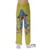 Monster Graffiti Characters Print Pajama Pants-grizzshop