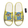 Monster Graffiti Characters Print Sandals-grizzshop