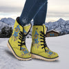 Monster Graffiti Characters Print Snow Boots-grizzshop