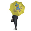 Monster Graffiti Characters Print Umbrella-grizzshop