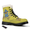 Monster Graffiti Characters Print Winter Boots-grizzshop