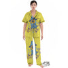 Monster Graffiti Characters Print Women's Pajamas Set-grizzshop