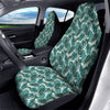 Monstera Leaves Palm Print Pattern Car Seat Covers-grizzshop