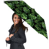 Monstera Leaves Tropical Print Pattern Umbrella-grizzshop