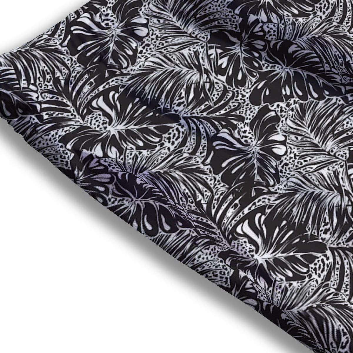 Night Owl Full Moon Print Mesh Shorts