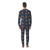 Moo Deng Hippo Sleeping Men's Pajamas-grizzshop