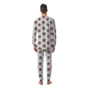 Moo Deng Hippo Smiling Men's Pajamas-grizzshop