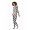 Moo Deng Hippo Smiling Women's Pajamas-grizzshop